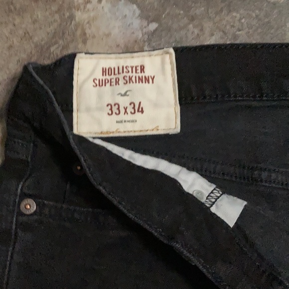 Hollister Other - MEN’S Hollister Super Skinny Black Jeans-worn once